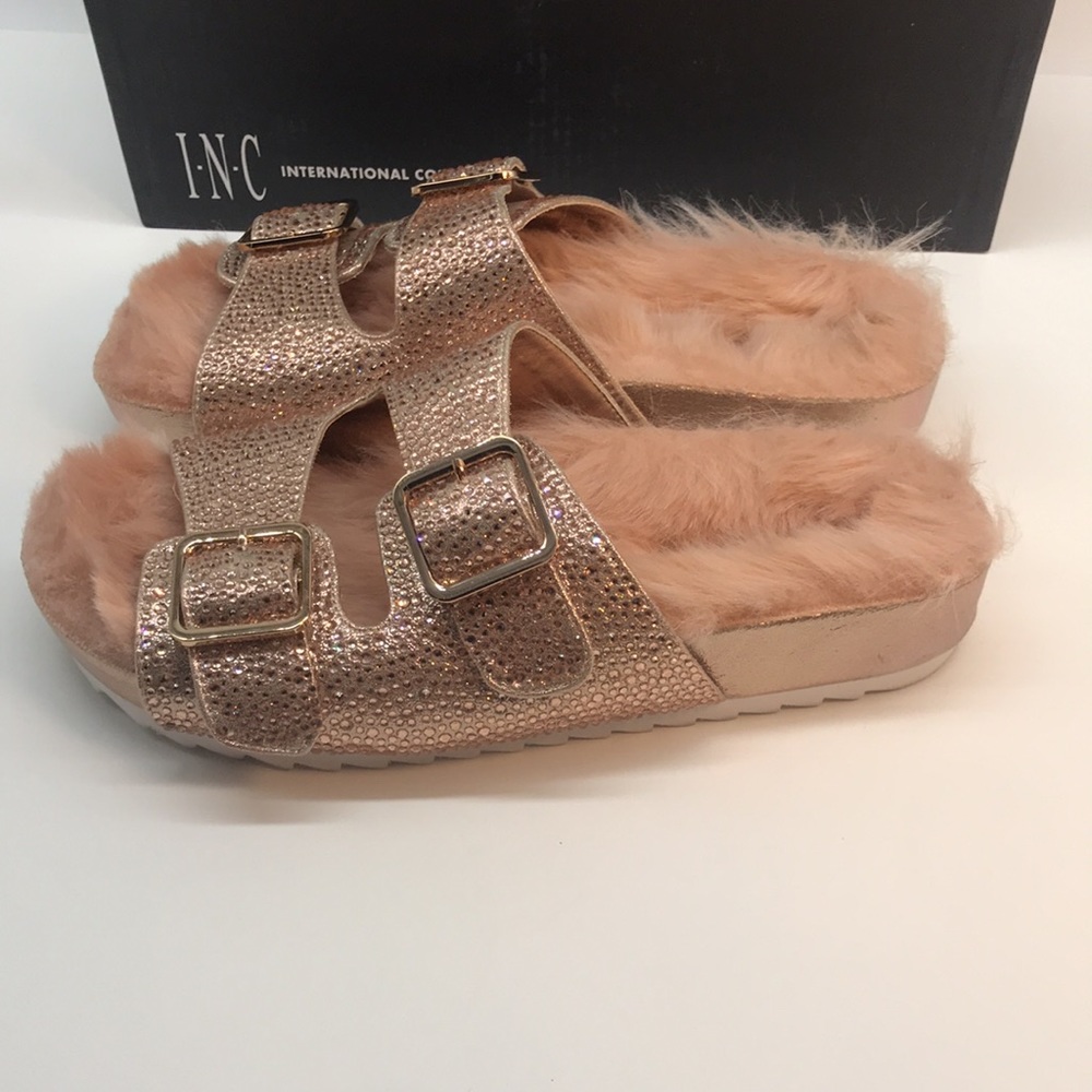 INC International Concepts Womens Alani2 Fabric Open Toe, Rose Pearl, Size 7 M - Picture 5 of 11